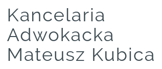 Kancelaria Adwokacka Bielsko-Biała | Adwokat Mateusz Kubica